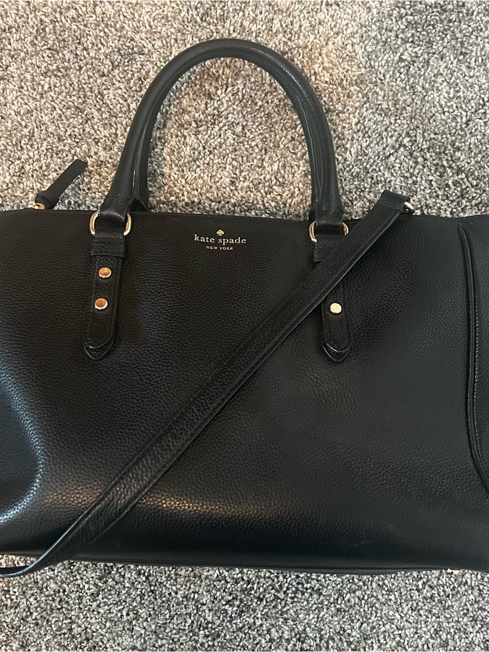 kate spade Black Leighann Bag